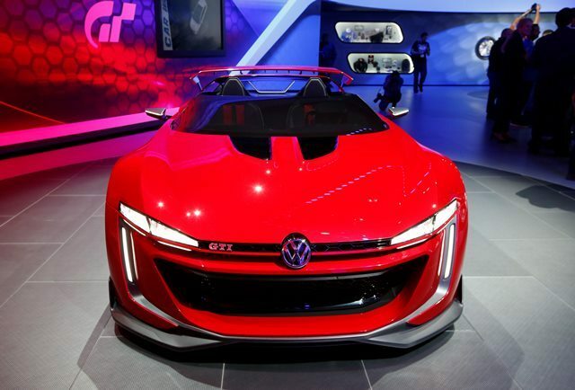 The Volkswagen GTI Roadster＝11月20日（ロイター/アフロ）