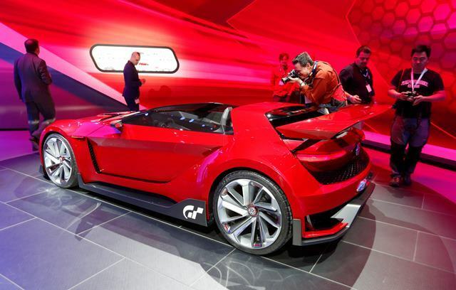 The Volkswagen GTI Roadster＝11月20日（ロイター/アフロ）