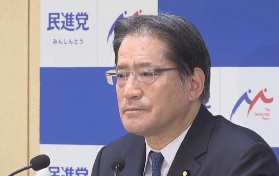 [画像]民進党の増子幹事長