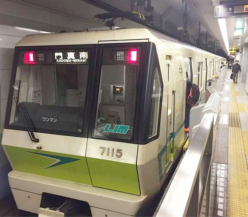 [写真]大阪メトロ長堀鶴見緑地線の車両