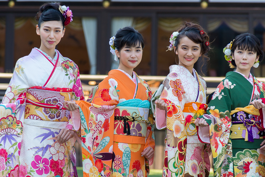 左から是永瞳、井頭愛海、岡田結実、小芝風花（撮影：志和浩司）