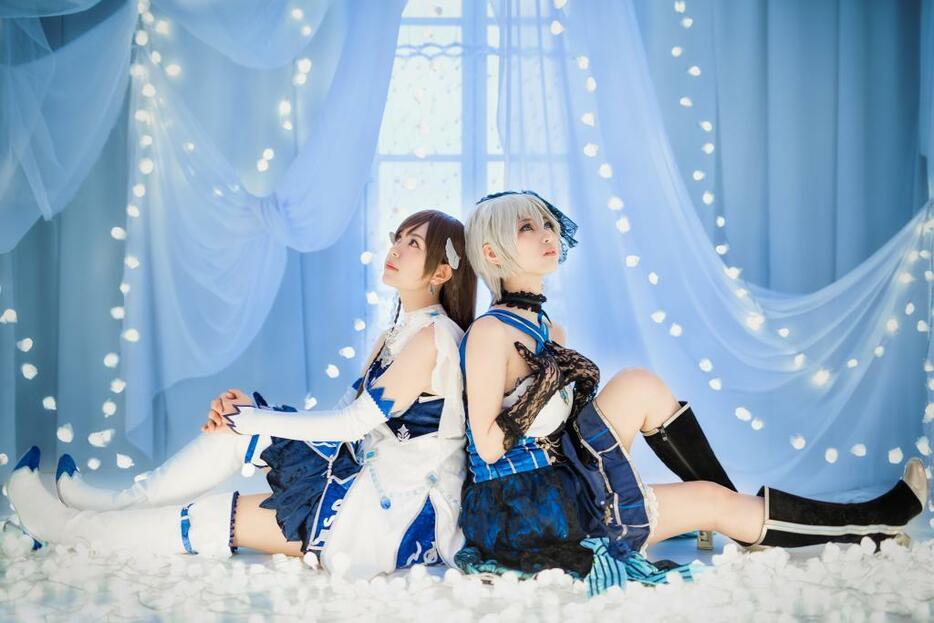 （写真右）アナスタシア/涅あゆみん（@motoayus2）、（同左）新田美波/小松（@nyanko_project2） THE IDOLM@STER CINDERELLA GIRLS