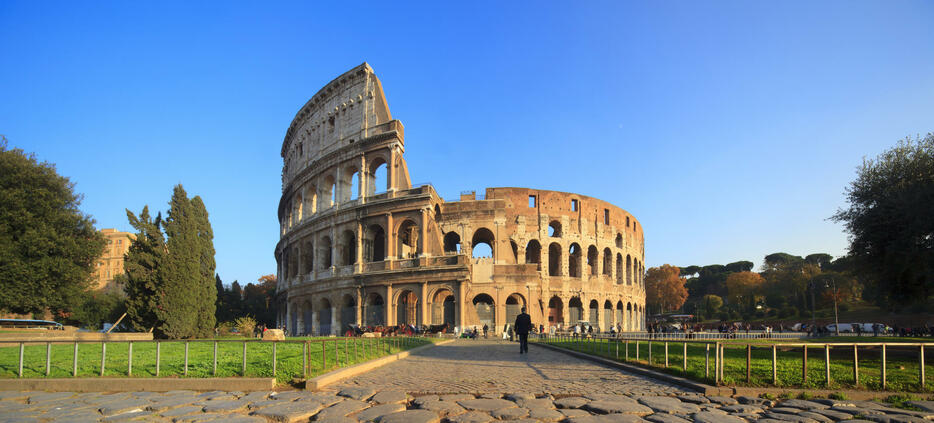 イタリア・ローマのコロッセオ（写真：アフロ）