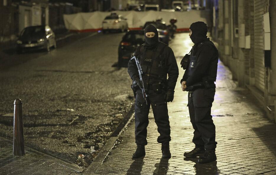 ベルギー対テロ作戦実施　銃撃戦で2人死亡＝2015年1月15日（ロイター/アフロ）