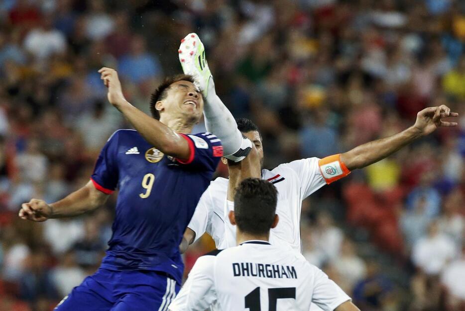 写真特集 本田が2戦連続pk弾 1 0でイラク下しアジア杯2連勝 Yahoo ニュース Yahoo ニュース