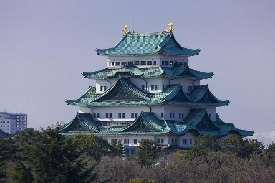 [写真]現在の鉄筋コンクリート造の名古屋城。「尾張名古屋は城でもつ」という言葉があるように名古屋のシンボルだ（アフロ）
