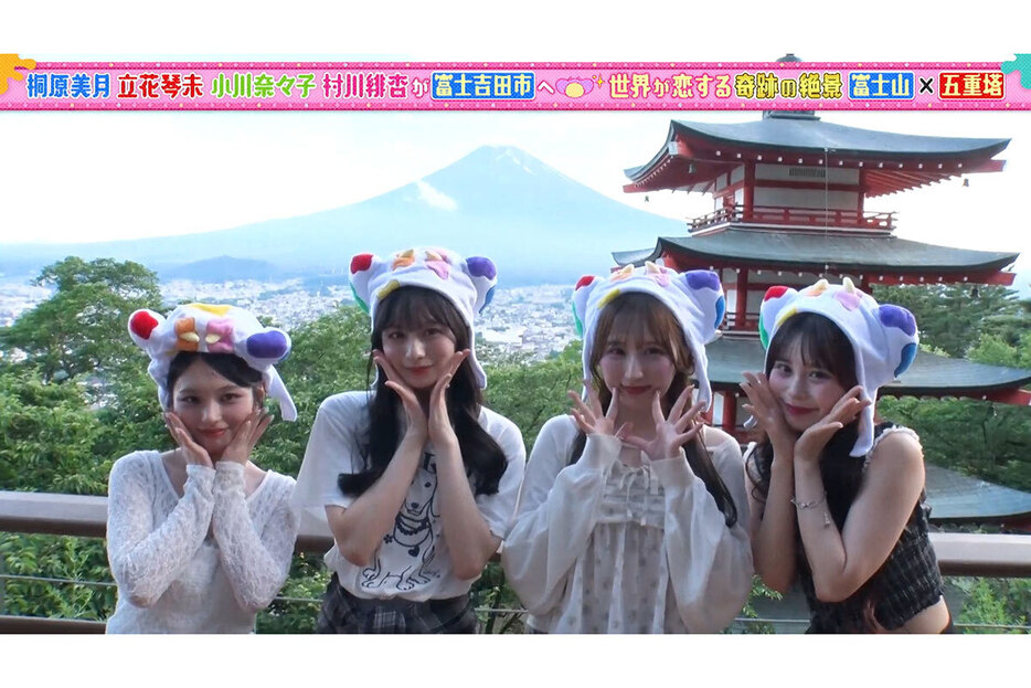 CANDY TUNEが“あざとモノボケ”に挑戦 立花琴未が躍動で「こっ