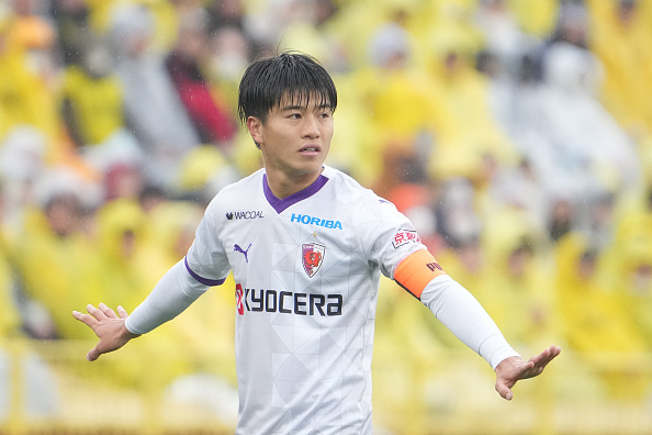 25-26京都サンガ ユニフォーム ホーム 7番 川崎颯太  L 25-26京都サンガ ユニフォーム ホーム 7番 川崎颯太の通販 by
