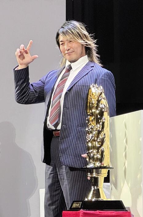 棚橋弘至選手　G1優勝　フォトフレーム 棚橋弘至 有終V宣言「僕は棚橋弘至にまだ期待している。ちょっ