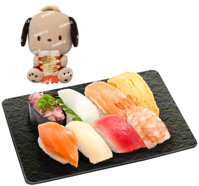 スシロー」×『はぴだんぶい』がコラボ！ 限定「ぬいぐるみ」付き