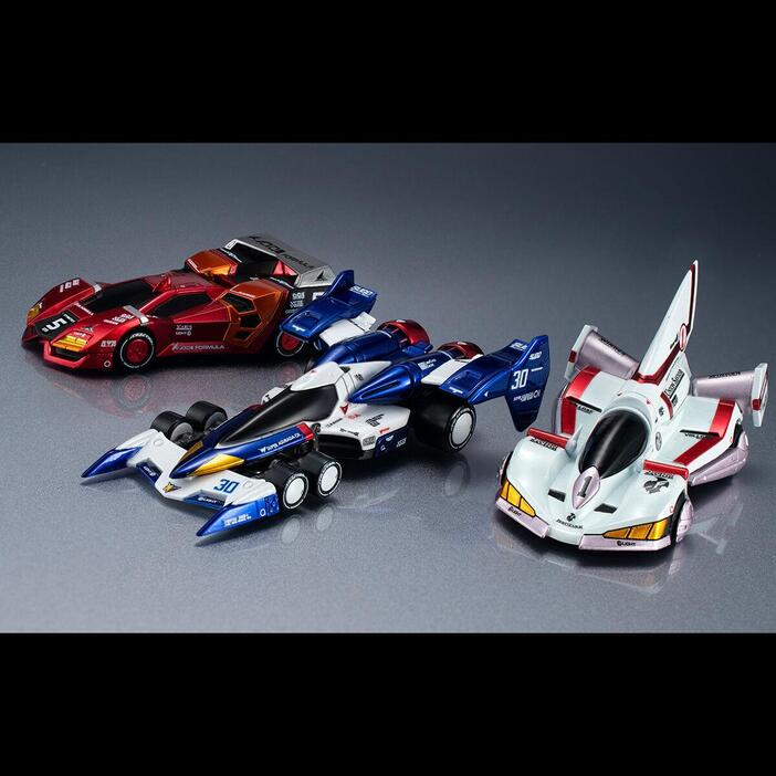 【保存版】 新世紀GPXサイバーフォーミュラ＞富士岡サーキットの熱戦！ 3台 ミニカー