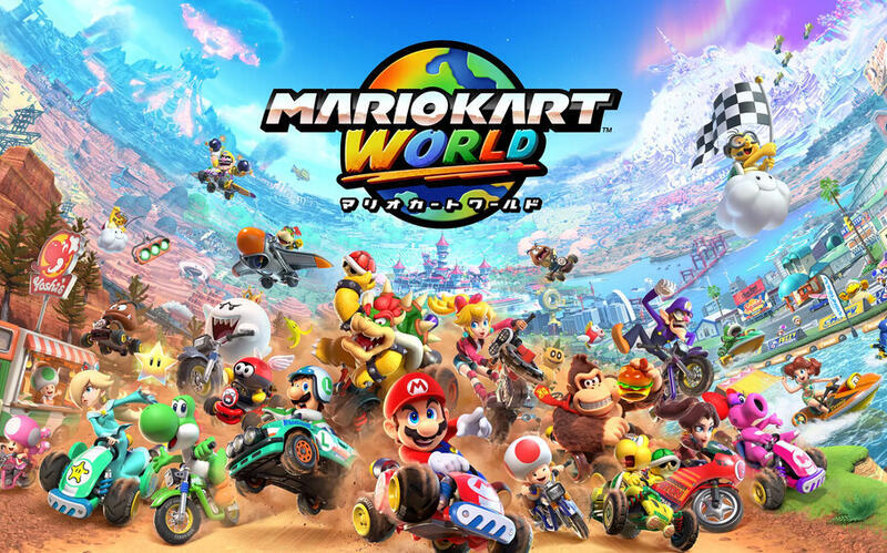 マリオカート ワールド 速すぎ 】落ちてるキノコで独走した神サバイバル#1489 【 マリオ