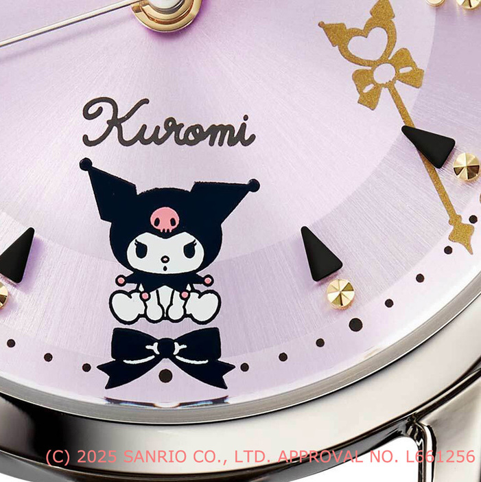 サンリオのクロミ20周年記念×国産時計“セイコー”数量限定モデル】文字