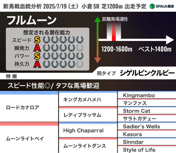 適者生存　PSA5 快速ファミリーから注目馬がまた一頭、名牝クロノジェネシスの初