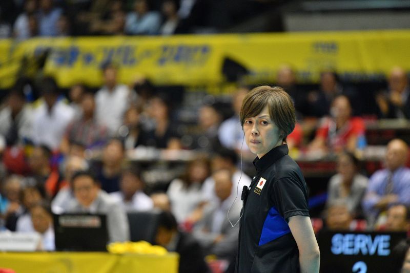 [写真]バレーボール女子日本代表の中田久美監督（写真：松尾/アフロスポーツ）