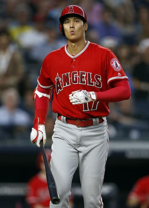 ヤンキースタジアムに乗り込みノーヒットに終わった大谷をNYメディアが叩いた（写真：USA TODAY Sports/ロイター/アフロ）