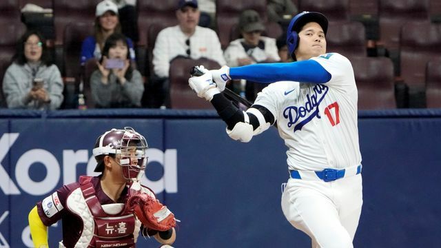 三振に倒れたドジャース・大谷翔平選手（写真：AP/アフロ）