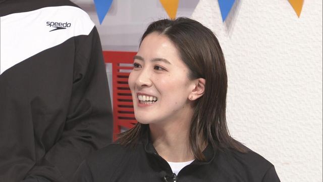 パリ五輪代表に内定した競泳・大橋悠依選手