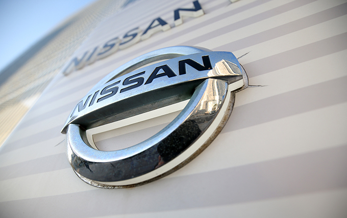 【日産自動車　決算発表会見】日産自動車のロゴ＝2020年2月13日午後、横浜市西区　写真提供：産経新聞社