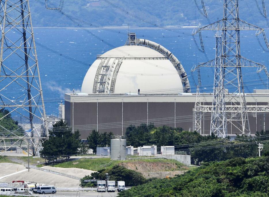 九州電力玄海原発4号機＝佐賀県玄海町