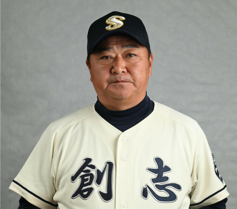 門馬敬治・創志学園監督＝岡山市北区で2024年1月31日、北村隆夫撮影