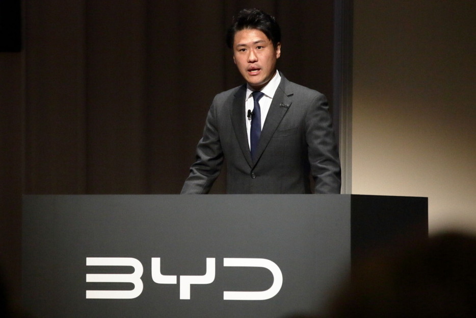 BYDオートジャパン2024戦略と仕様変更されたアット3を発表