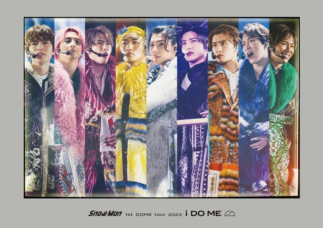 『Snow Man 1st DOME tour 2023 i DO ME』ジャケット写真