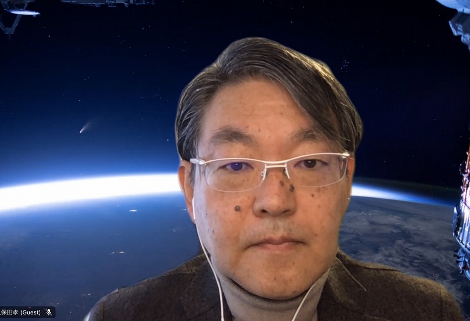 JAXA宇宙科学研究所教授の久保田孝さん。宇宙探査ロボットの研究を続けている