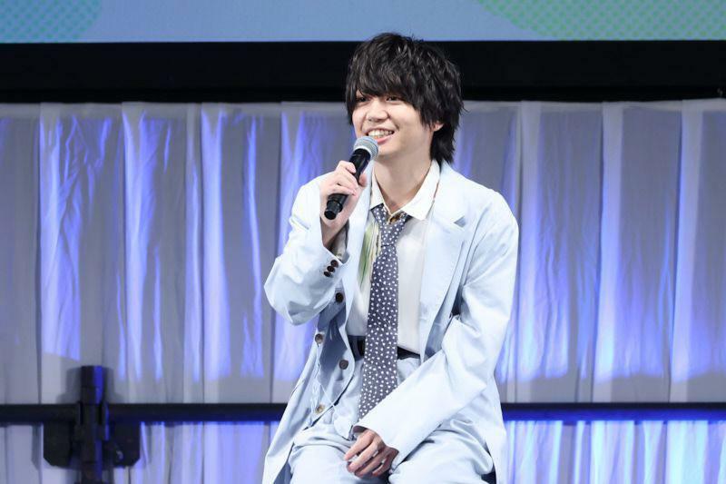 「AnimeJapan 2024」の「TVアニメ『アオのハコ』AJスペシャルステージ」に登場した千葉翔也さん（C）三浦糀／集英社・「アオのハコ」製作委員会