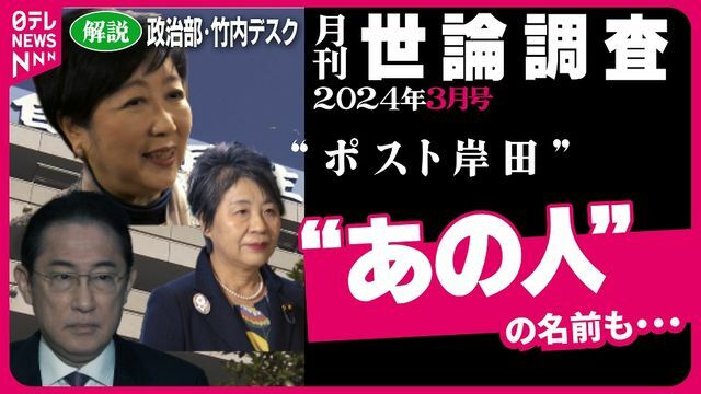 2024年3月 NNN・読売新聞世論調査