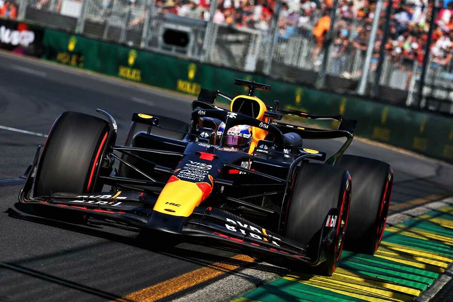 2024年F1第3戦オーストラリアGP　マックス・フェルスタッペン（レッドブル）