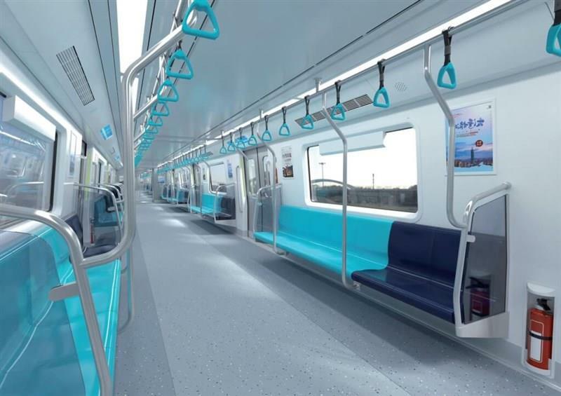 台北メトロ（MRT）が導入を計画する韓国・現代ロテム製の新型車両（台北メトロフェイスブックページより）