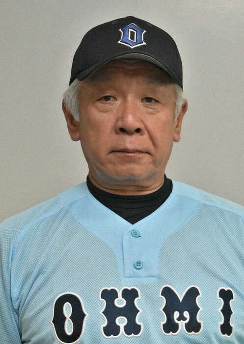 近江の多賀章仁監督＝大津市御陵町の皇子山球場で２０１９年１０月５日、成松秋穂撮影