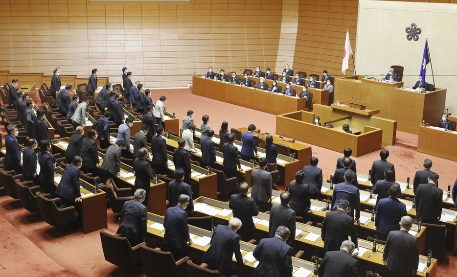 福岡県議会＝2022年