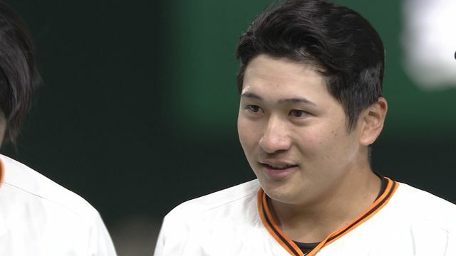 サヨナラタイムリーを放った泉口友汰選手(画像:日テレジータス)