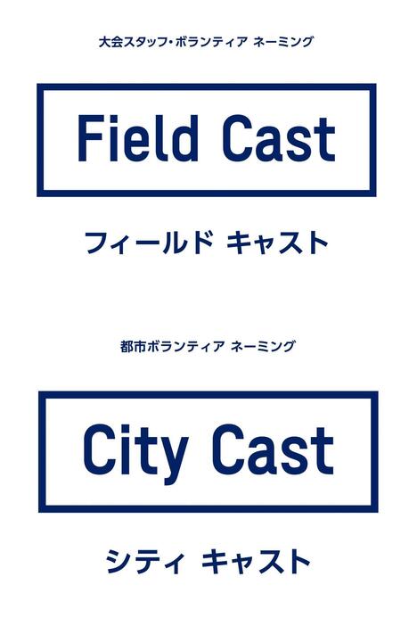 [画像] Field Cast（フィールドキャスト）、City Cast（シティキャスト）（画像提供：Tokyo 2020）