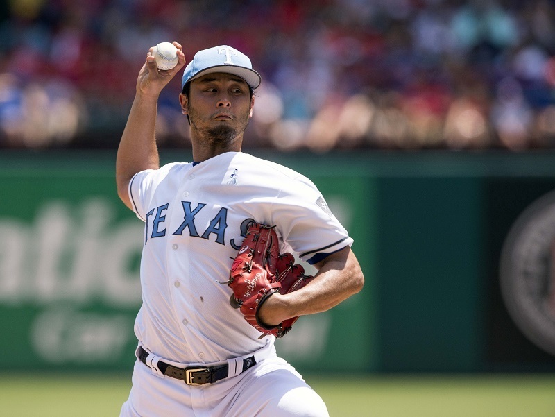 ダルビッシュはトレードされるのだろうか（写真：USA TODAY Sports/ロイター/アフロ）