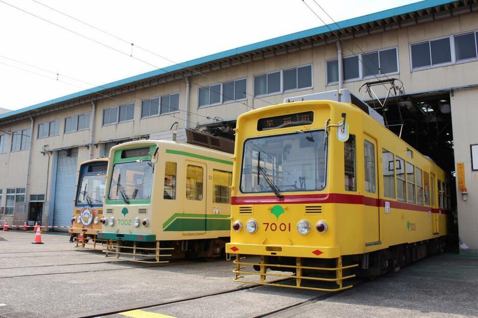 都電7000形車両が運行を開始したのは1954（昭和29）年