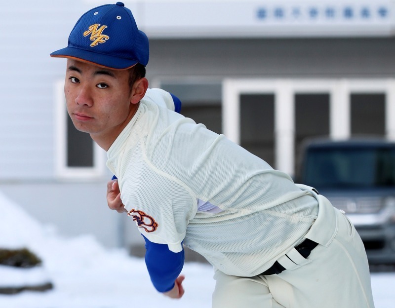 第91回センバツ注目選手／7 阿部秀俊投手（盛岡大付・2年