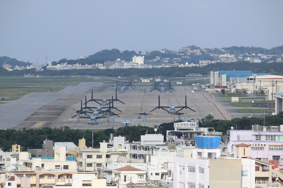 [写真]普天間飛行場の辺野古移設をめぐり2月24日に沖縄県民投票が行われる