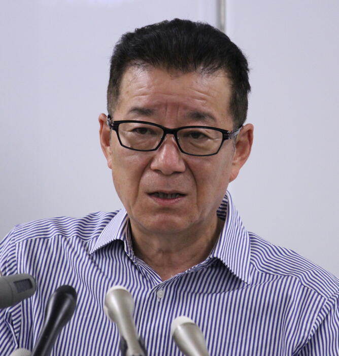 兵庫県知事線に関連し、「僕は大阪だけが良かったらいいとは思ってません」として京阪神の連携が必要と強調する松井市長