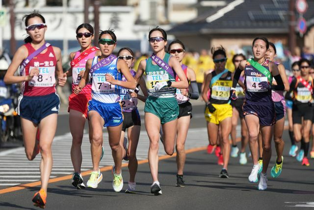 2023年全日本実業団対抗女子駅伝（写真：アフロスポーツ）