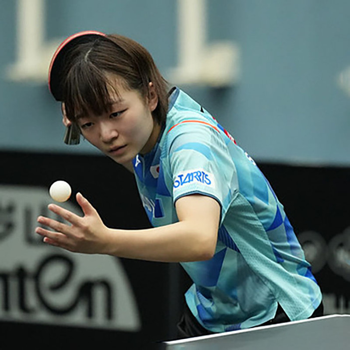 女子シングルス優勝の横井（写真提供：WTT）