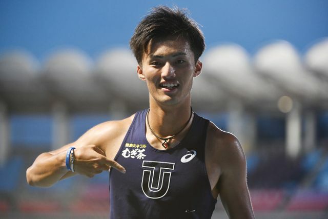 インカレで優勝した柳田大輝選手（写真：アフロ）