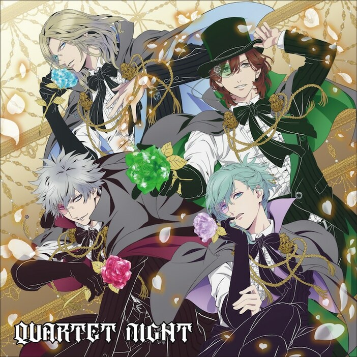 QUARTET NIGHTのニューシングル「TABOO NIGHT XXXX」ジャケット。