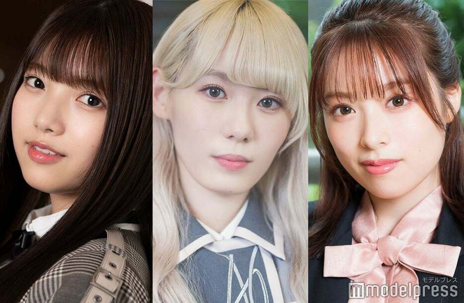 上村莉菜、小池美波 、齋藤冬優花