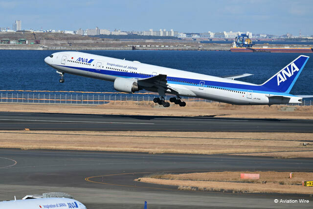 ANAの777-300（資料写真）＝24年1月 PHOTO: Tadayuki YOSHIKAWA/Aviation Wire