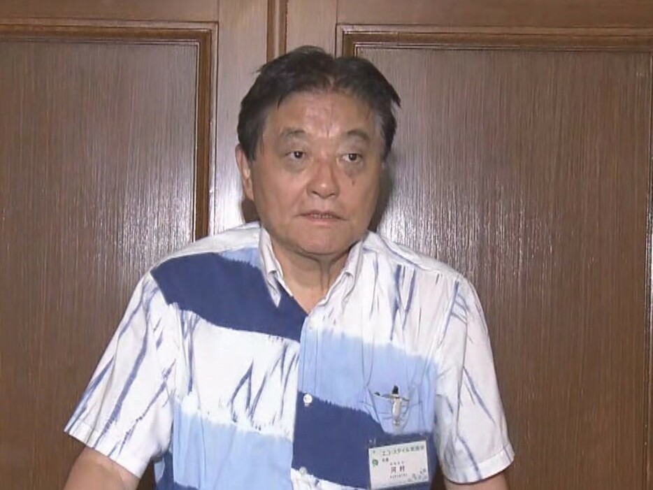 記者の質問に答える河村たかし名古屋市長 2024年9月18日