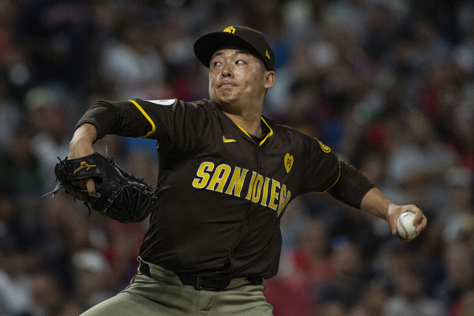 パドレス・松井裕樹投手（ＡＰ）