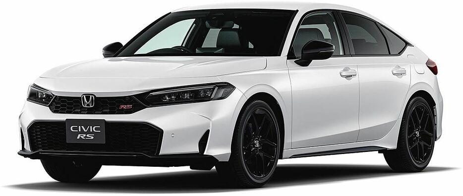 ホンダ、シビックを一部改良　フロントデザイン変更　6速MTの「RS」追加